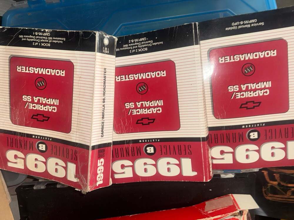 1995 General Motors B-Platform Service Manual Set for Chevrolet Caprice/Impala S